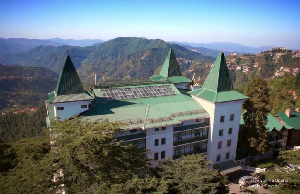 Oberoi Hotels & Resorts Shimla  5 star hotel in india