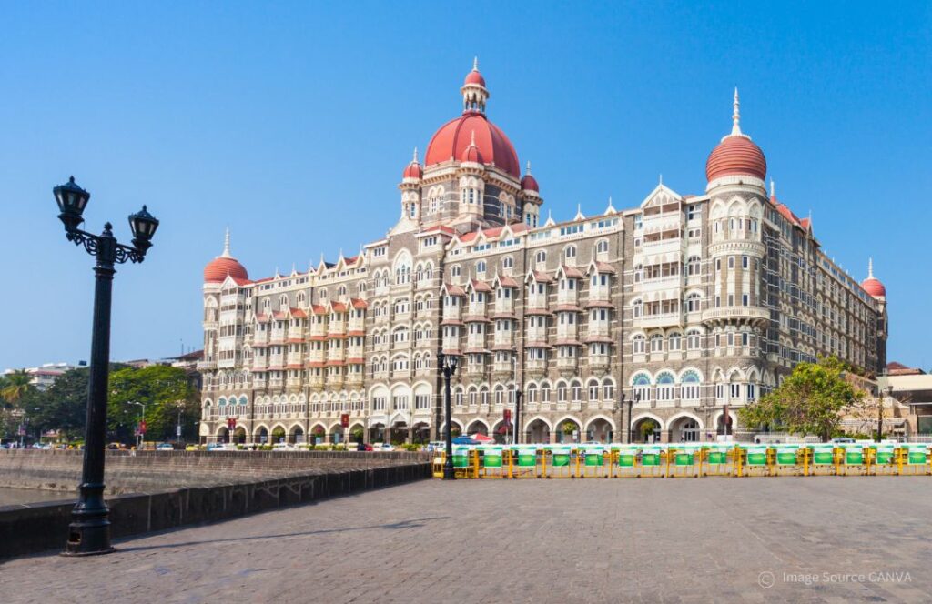 TAJ HOTEL Mumbai 5 star hotel in india